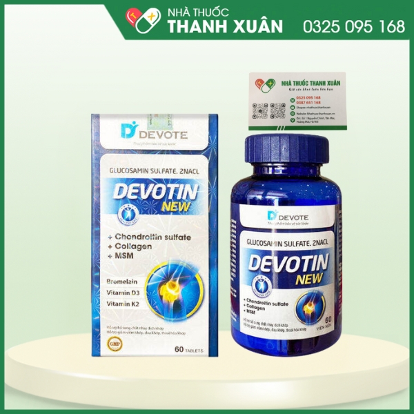 DEVOTIN New - Hỗ trợ bổ sung chất nhầy dịch khớp